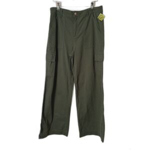 Indigo Rising Straight Wide Leg Cargo Pants Size 15/16 New no Tag N59
